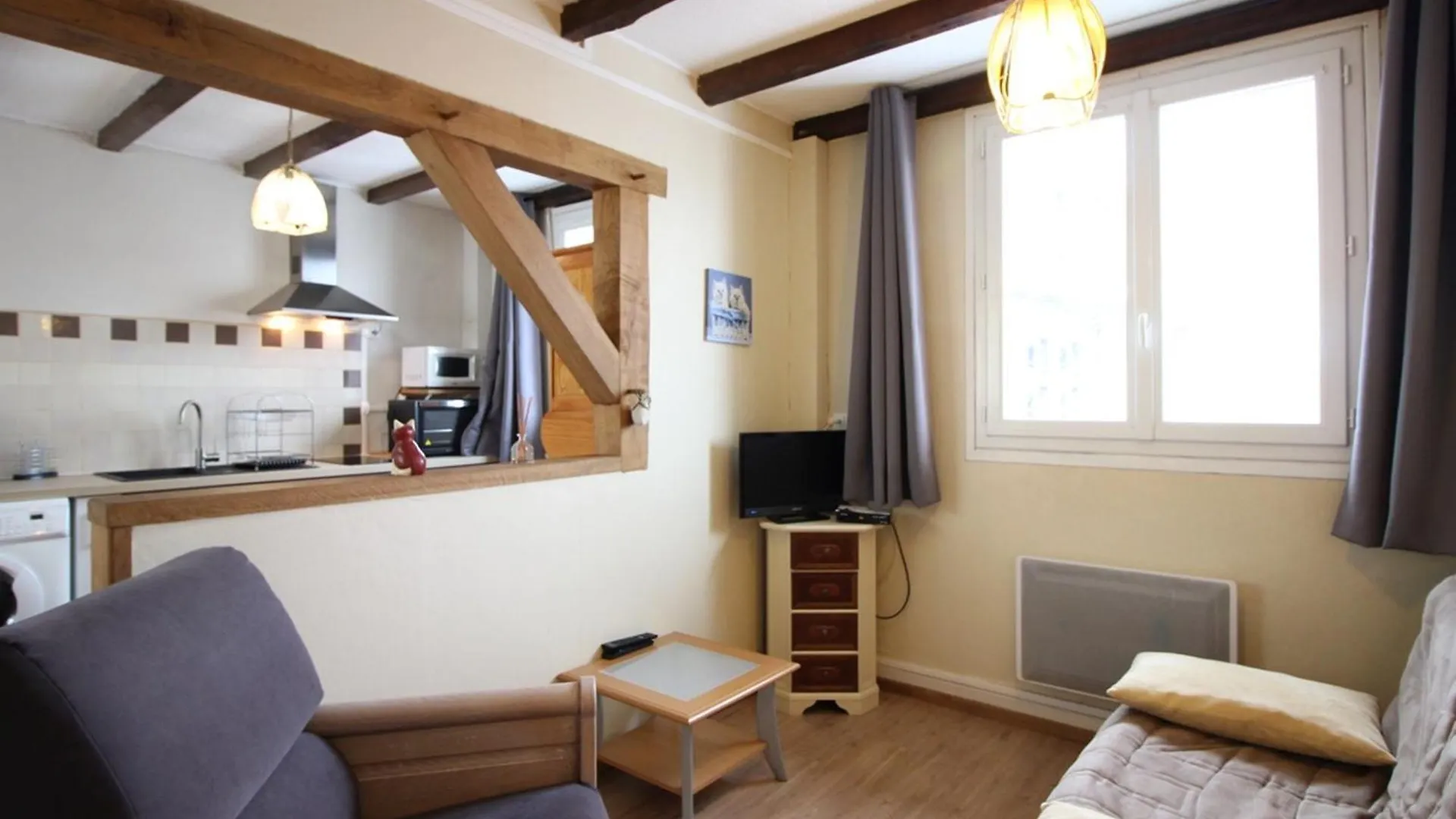 Appartement F3 De 50M² Au Coeur De Mont-Dore Avec 2 Chambres, Cuisine Equipee Et 2 Salles D'Eau - Fr-1-415-145